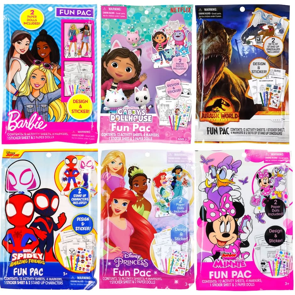 Licensed Character Fun Pac, 19-pc.
