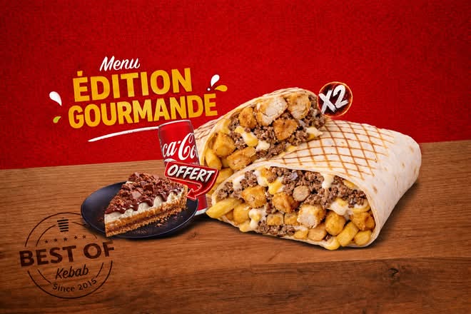 🌯 ÉDITION GOURMANDE · MENU TACOS DOUBLE + TARTE DAIM OFFERTE