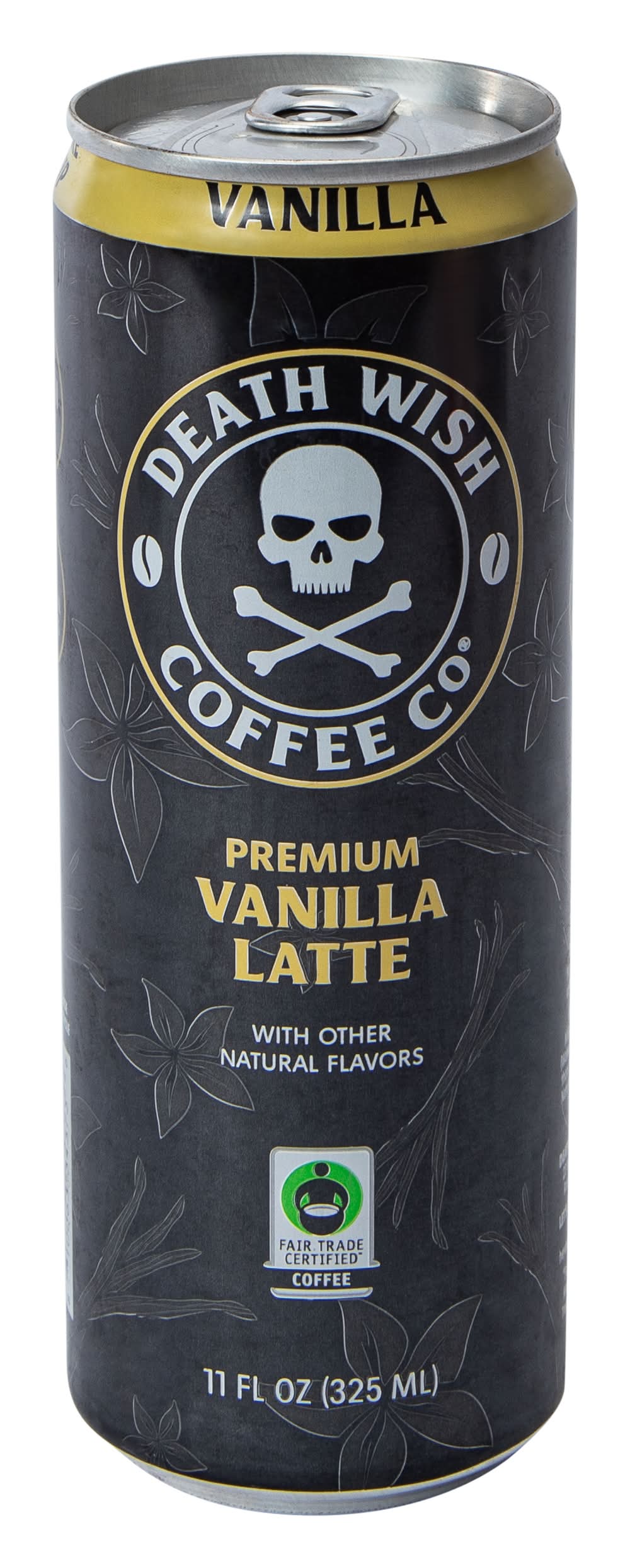 Death Wish Coffee Co® Fair Trade Vanilla Latte Can 11oz