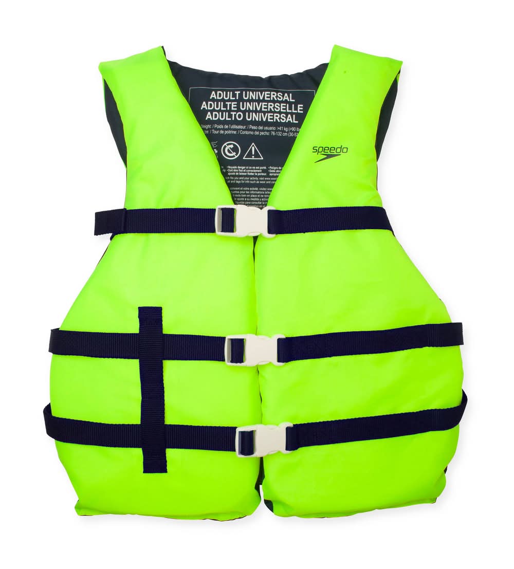 Speedo Basic Life Vest, Adult, Green