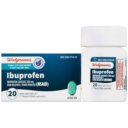 Walgreens Ibuprofen 200 mg Mini Softgels