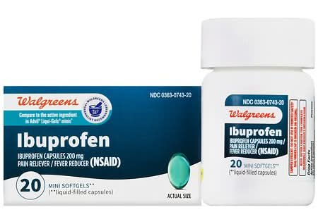 Walgreens Ibuprofen 200 mg Mini Softgels