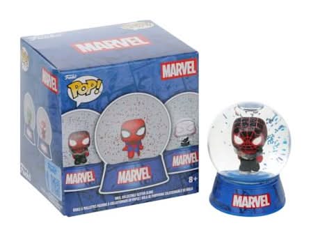 Funko Pop!® Marvel Spider-Man Character Vinyl Collectible Glitter Globe (Styles May Vary) Spider-Man