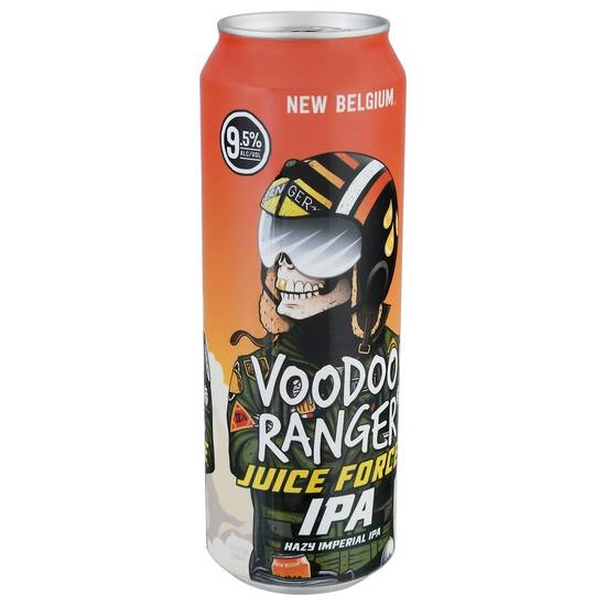 Voodoo Ranger New Belgium Juice Force Hazy Imperial Ipa Beer (19.2 fl oz)