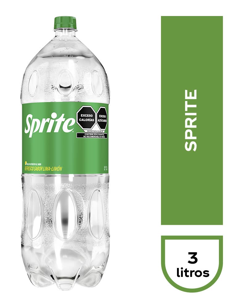 Sprite · Bebida gaseosa, lima-limón (3 L)