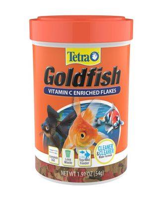 Tetra Goldfish Vitamin C Enriched Fish Food Flakes, 1.91 oz