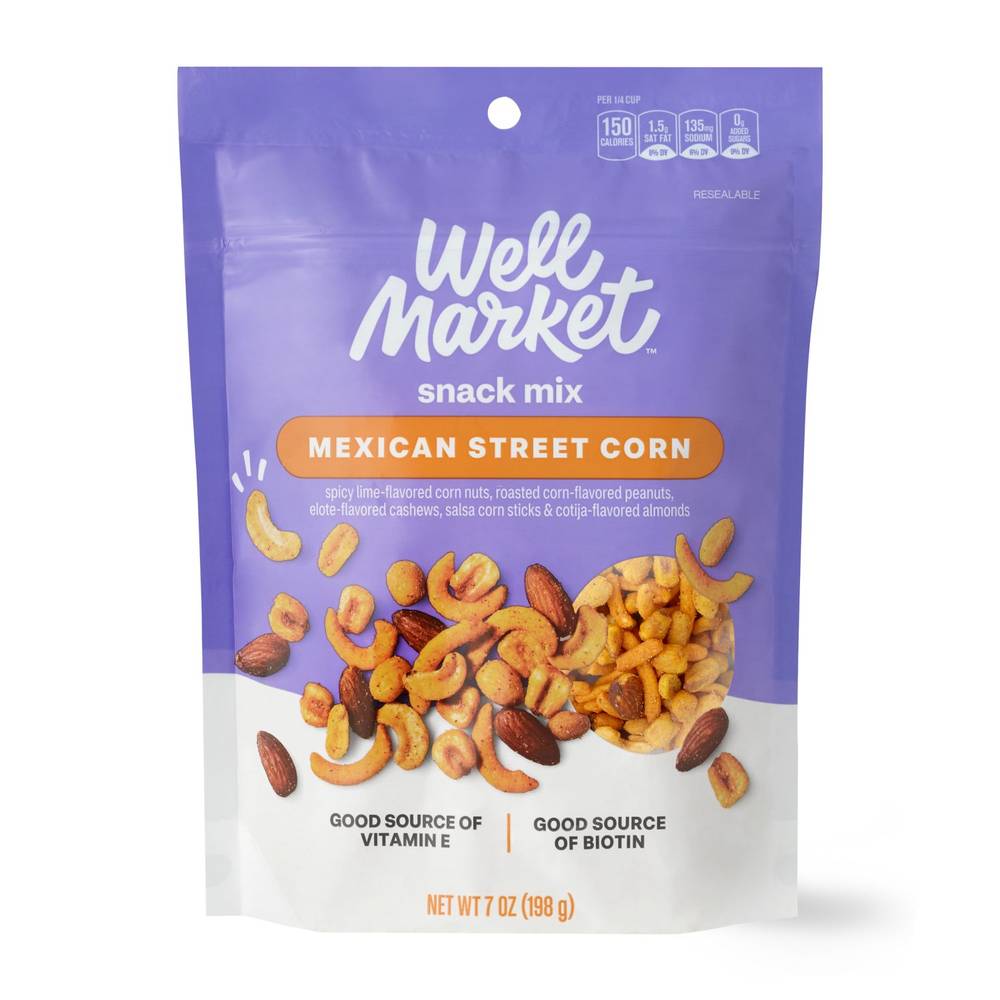 Well Market Mexican Street Corn Snack Mix, 7 Oz