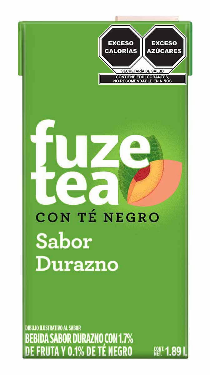 Fuze Tea · Bebida a base de té negro, durazno (1,89 L)