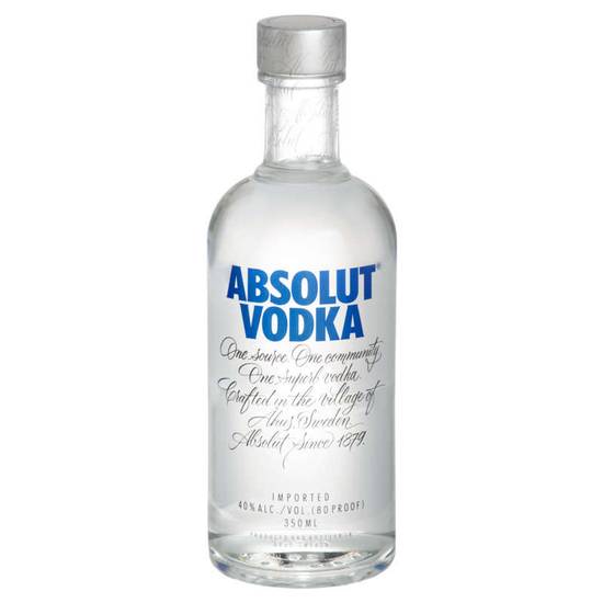 Absolut vodka alcool 40 % vol. 35 cl