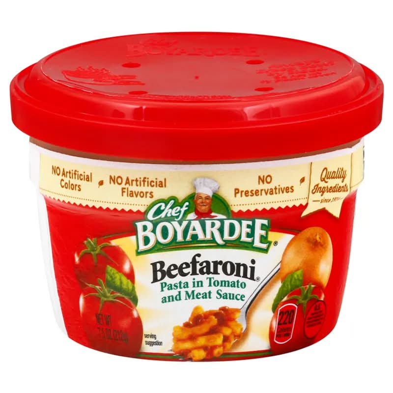 Chef Boyardee Beefaroni Pasta in Tomato and Meat Sauce