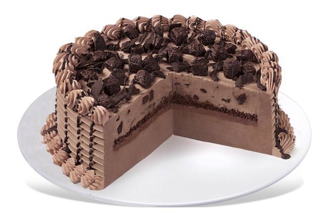 CHOCOLATE EXTREME BLIZZARD CAKE