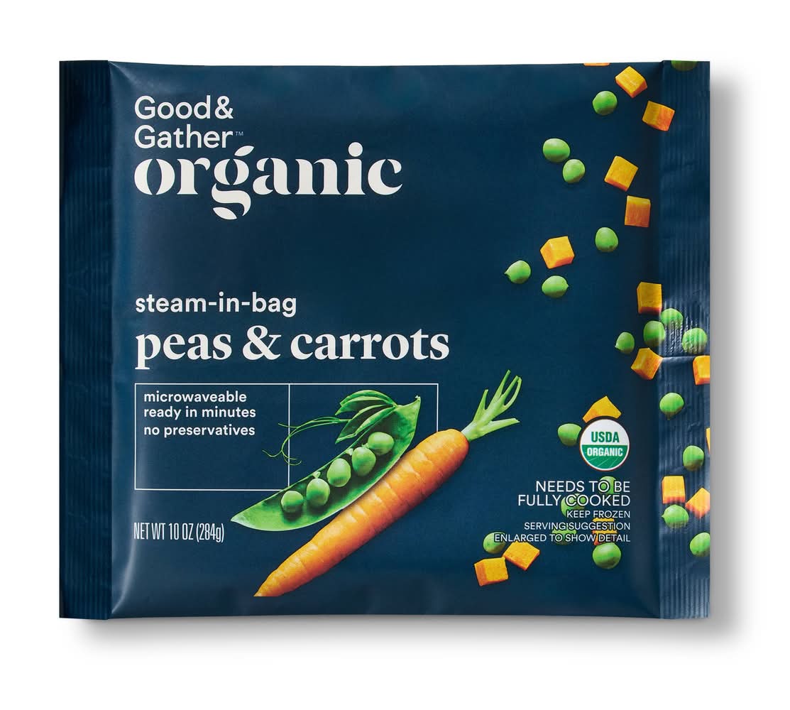 Good & Gather Organic Frozen Peas and Carrots (10 oz)