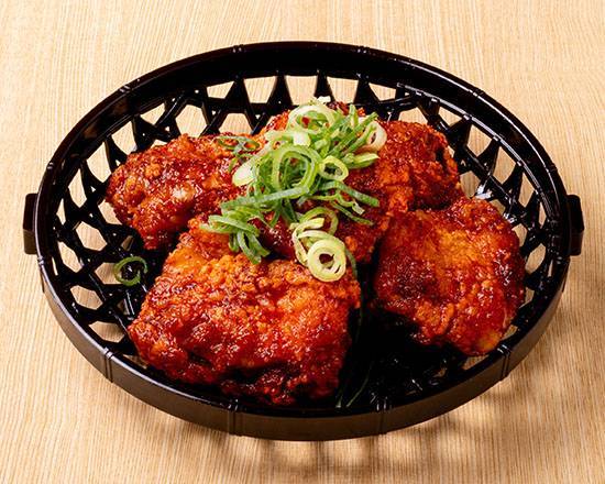 灼熱唐揚げ5個 Five-Piece Spicy Karaage