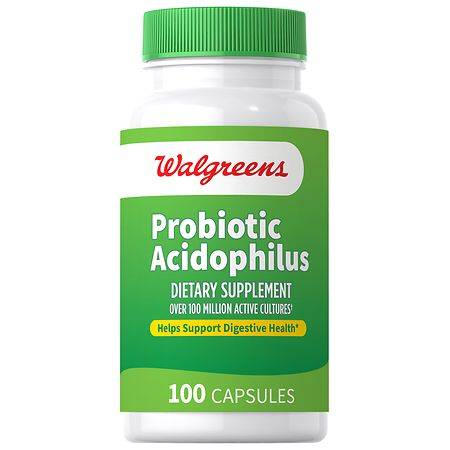 Walgreens Probiotic Acidophilus Dietary Supplement
