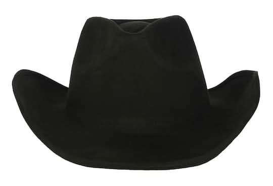 Make Market Suede Cowboy Hat, OS, Black