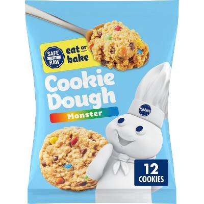 Pillsbury Ready To Bake Upto 12 Monster Cookies (16 oz)