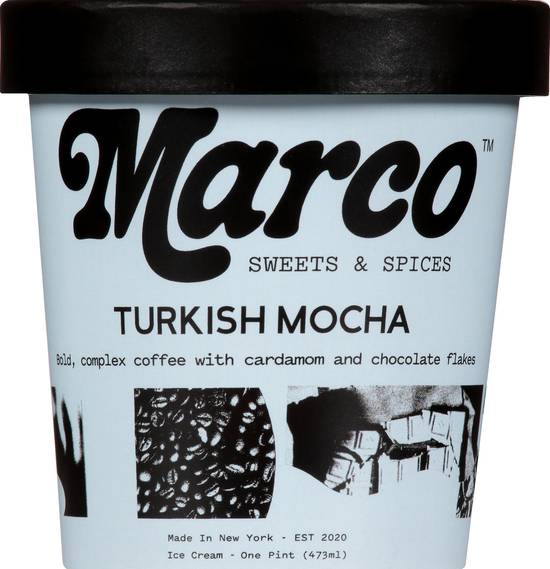 Marco Sweets & Spices Ice Cream (turkish mocha)