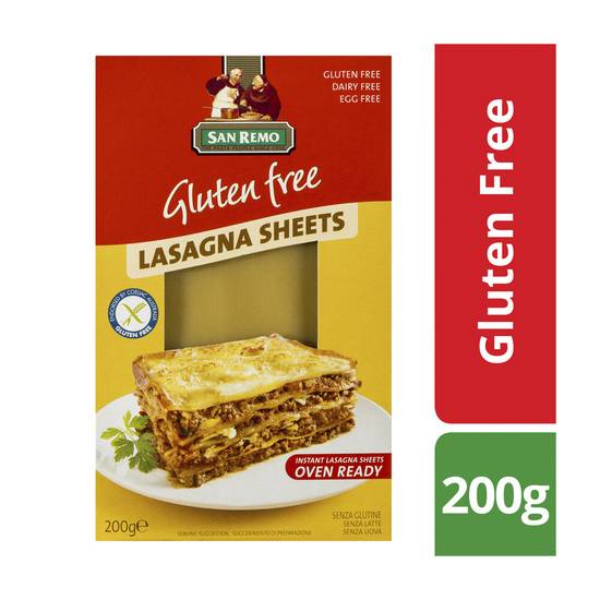 San Remo Gluten Free Lasagna 200g
