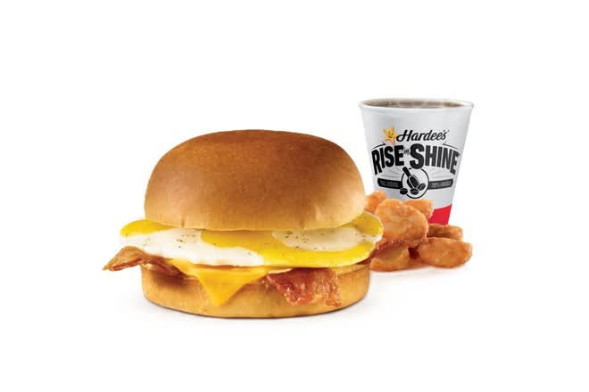 Bacon, Egg & Cheese Brioche Combo