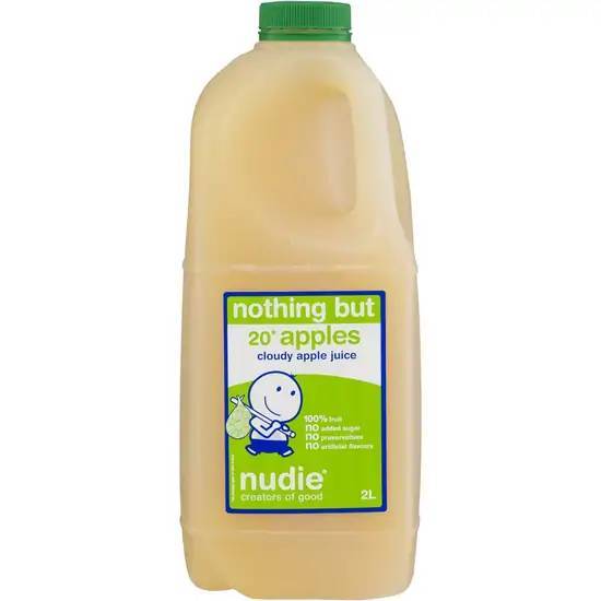 Nudie 100% Apple Juice 2l