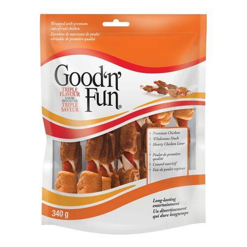 Good 'n' Fun Triple Flavour Dog Kabobs Delivery Near Me Order Online