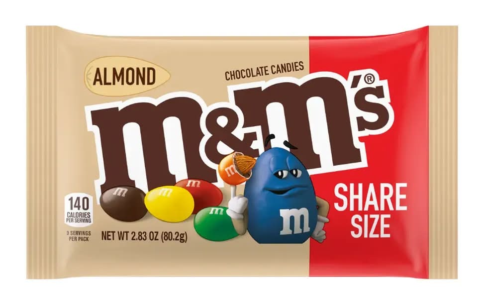 M&M's Almond Share Size Candies