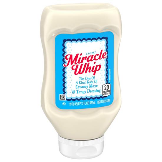 Miracle Whip · Light Creamy Mayo & Tangy Dressing (19 fl oz)