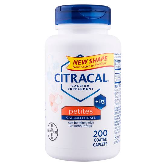 Citracal Calcium Citrate + D3 Petites Caplets