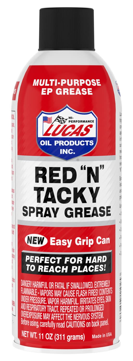 Lucas Oil Products Red "N" Tacky Multi-Purpose Grease 11 Oz