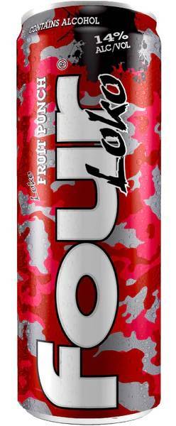 Four Loko 24oz Can Fruit Punch