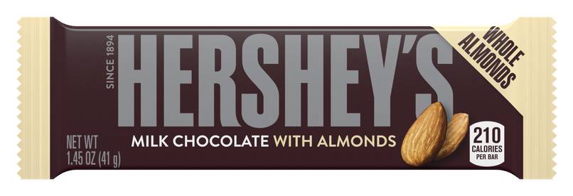 Hershey'S, Milk Chocolate With Almonds Bar