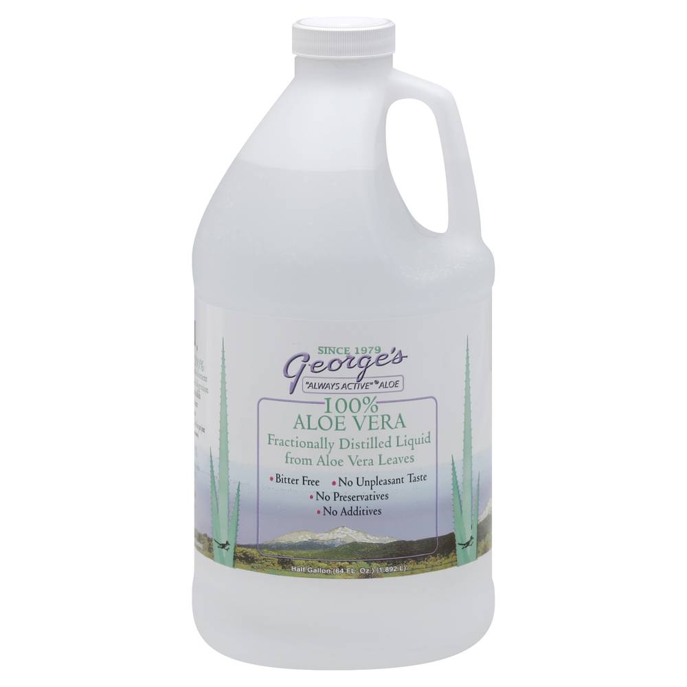 George's Aloe Vera Distilled Liquid (64 fl oz)