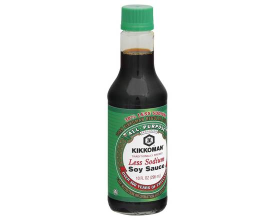 Kikkoman · Less Sodium Soy Sauce (10 fl oz)