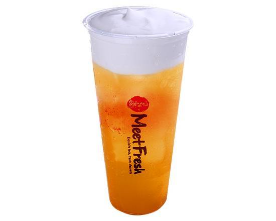 Cold Fluffy Winter Melon Tea