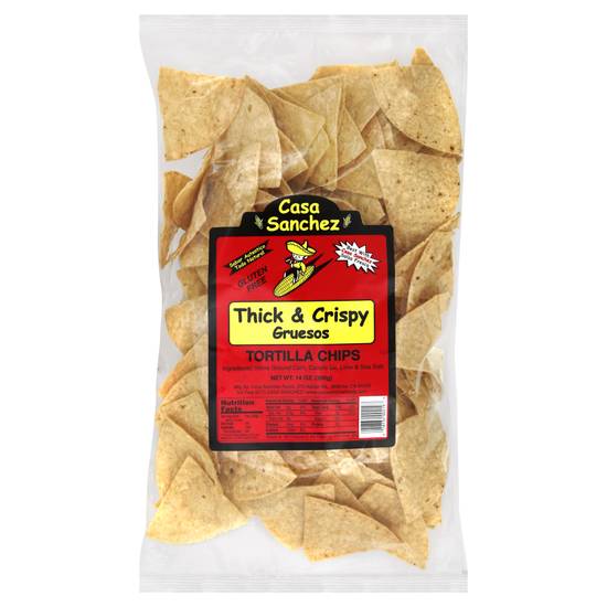 Casa Sanchez Thick and Crispy Gruesos Tortilla Chips