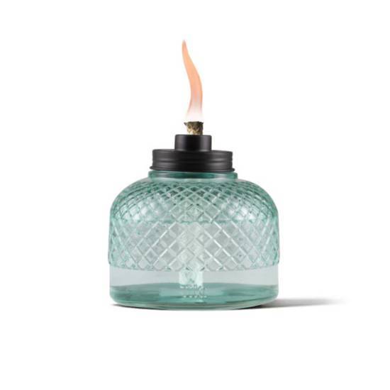 Studded Glass Tabletop Torch