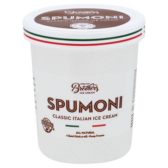 Brothers Spumoni Classic Italian Ice Cream (1 quart)