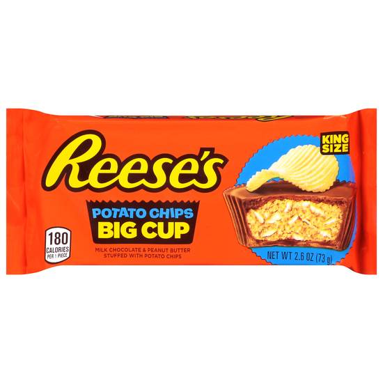 Reese's King Size Potato Chips Big Cup Peanut Butter Cups