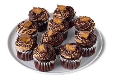 Chocolate Reeses Pb Cupcakes 10 Count
