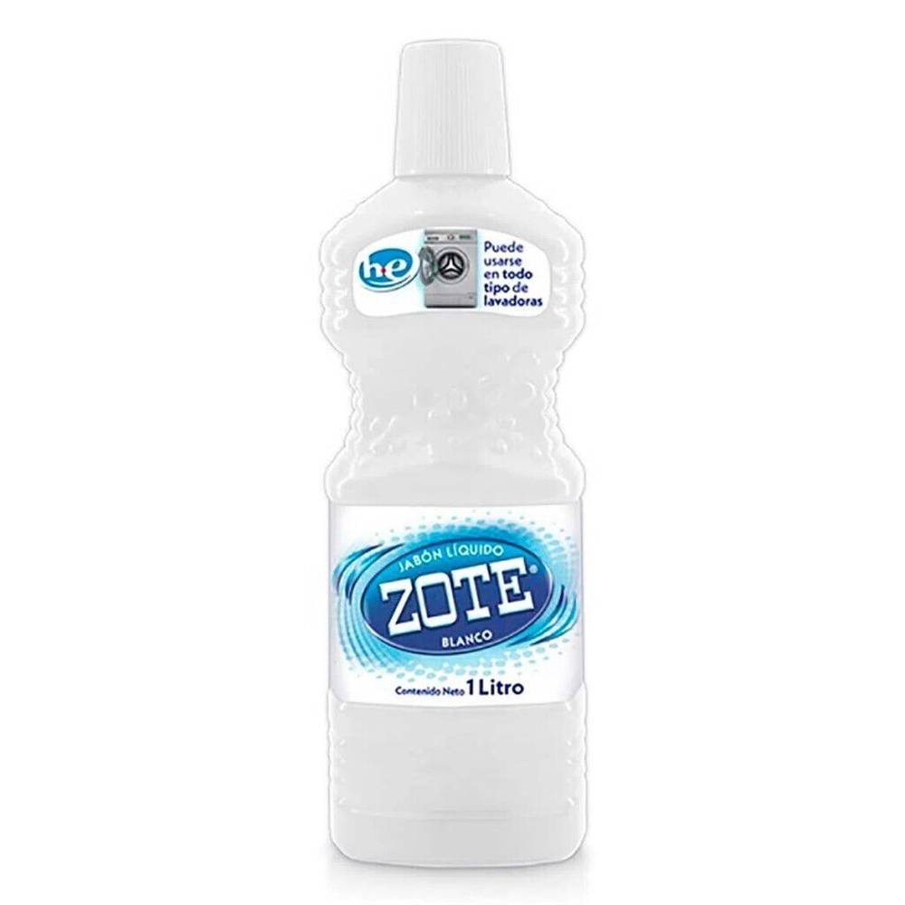 Zote jabón líquido blanco (botella 1 l)