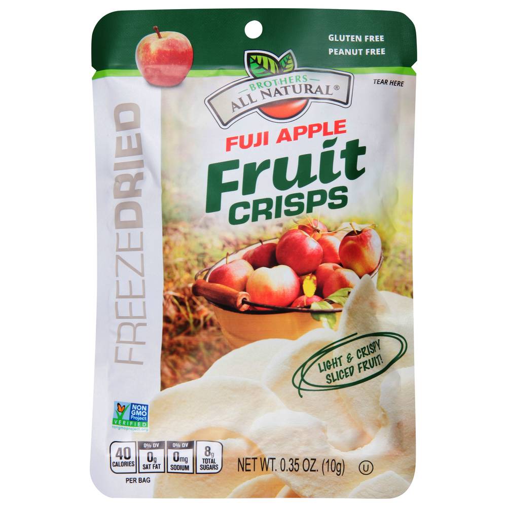 Brothers All Natural Freeze Dried Fuji Apple Fruit Crisps (0.35 oz)