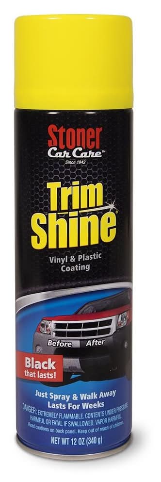 Stoner Trim Shine Vinyl and Plastic Coating Aerosol 12 -fl oz Spray Car Exterior Cleaner