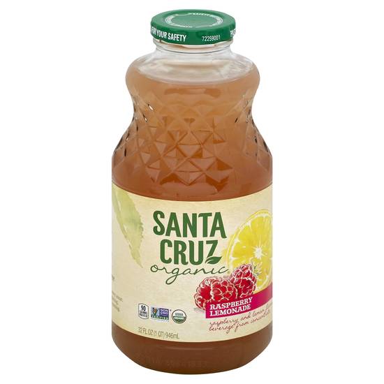 Santa Cruz Organic Juice (32 fl oz) (raspberry lemonade)