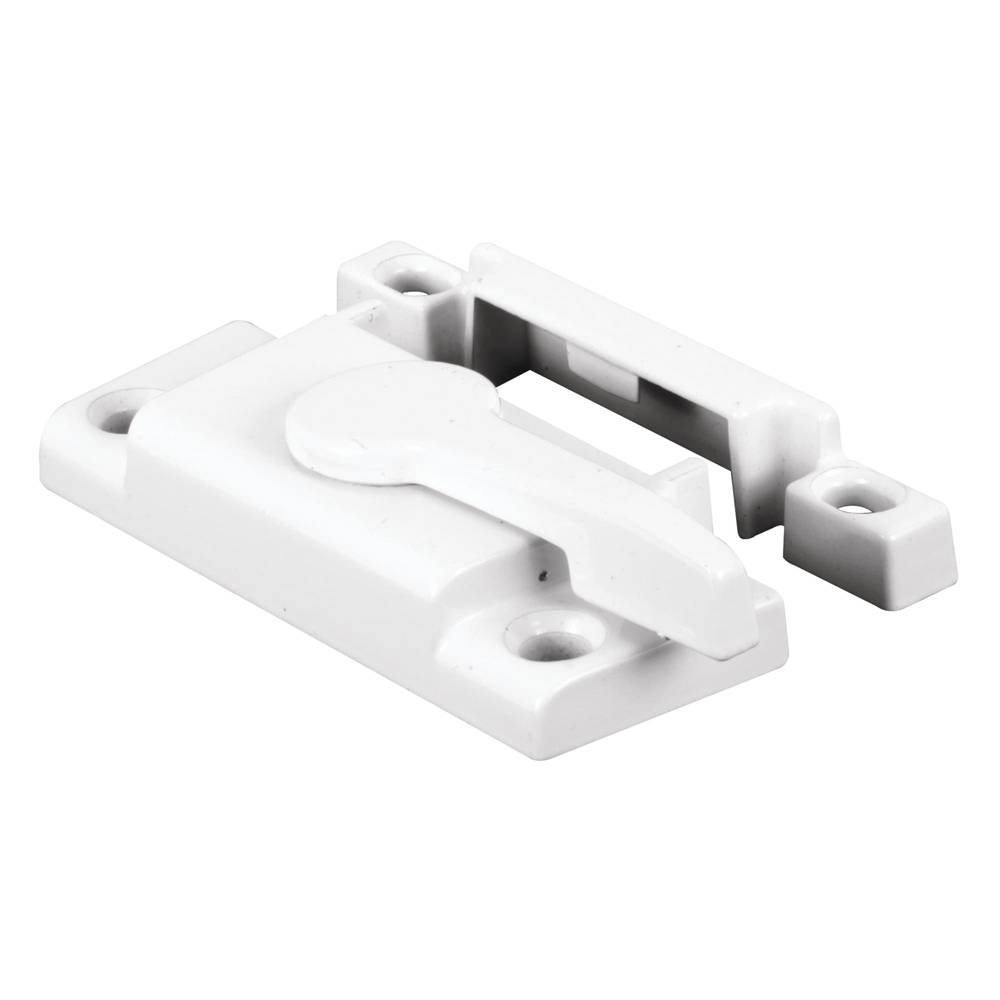 Prime-Line 2.125-in White Die-cast Window Lock, | F 2554