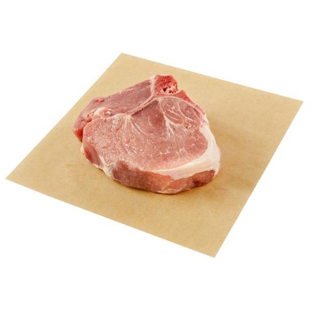 Raley'S Pork Loin Porterhouse Chops Thick Cut Bone-In Per Pound