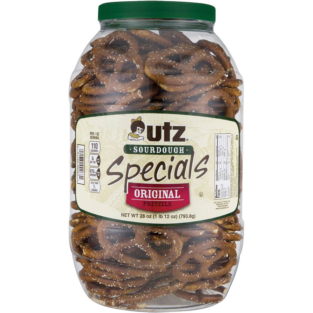 Utz Small Special Pretzels (tub)