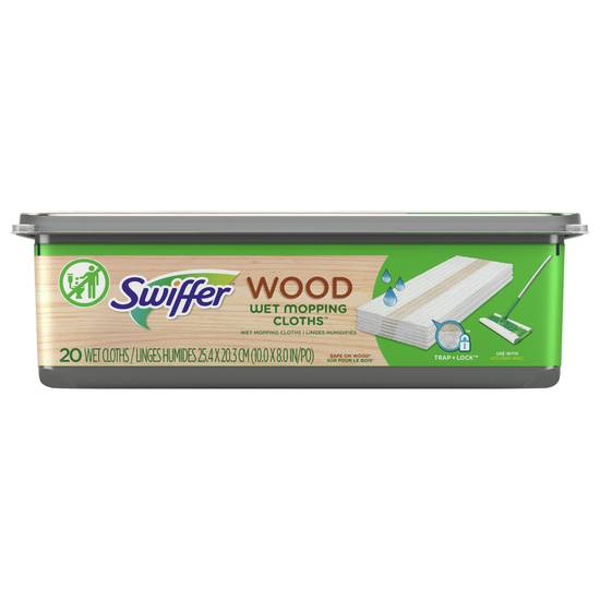 Swiffer Wood Wet Mopping Cloths (20 ct)