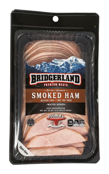 Lower Foods Bridgerland Sliced Smoked Ham (2 lbs)