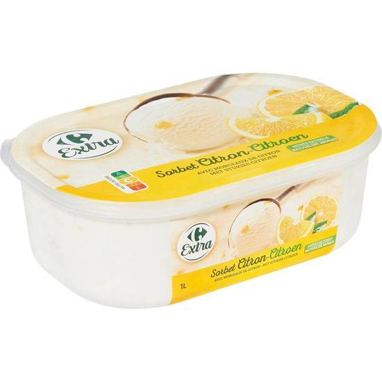 Carrefour Extra - Sorbet (citron)