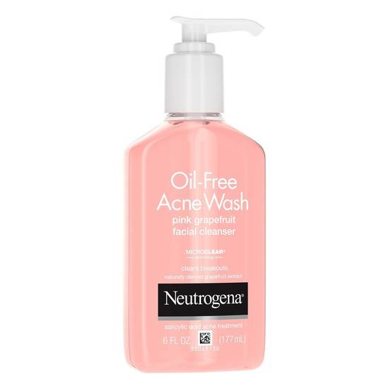 Neutrogena Oil-Free Acne Wash Pink Grapefruit Facial Cleanser